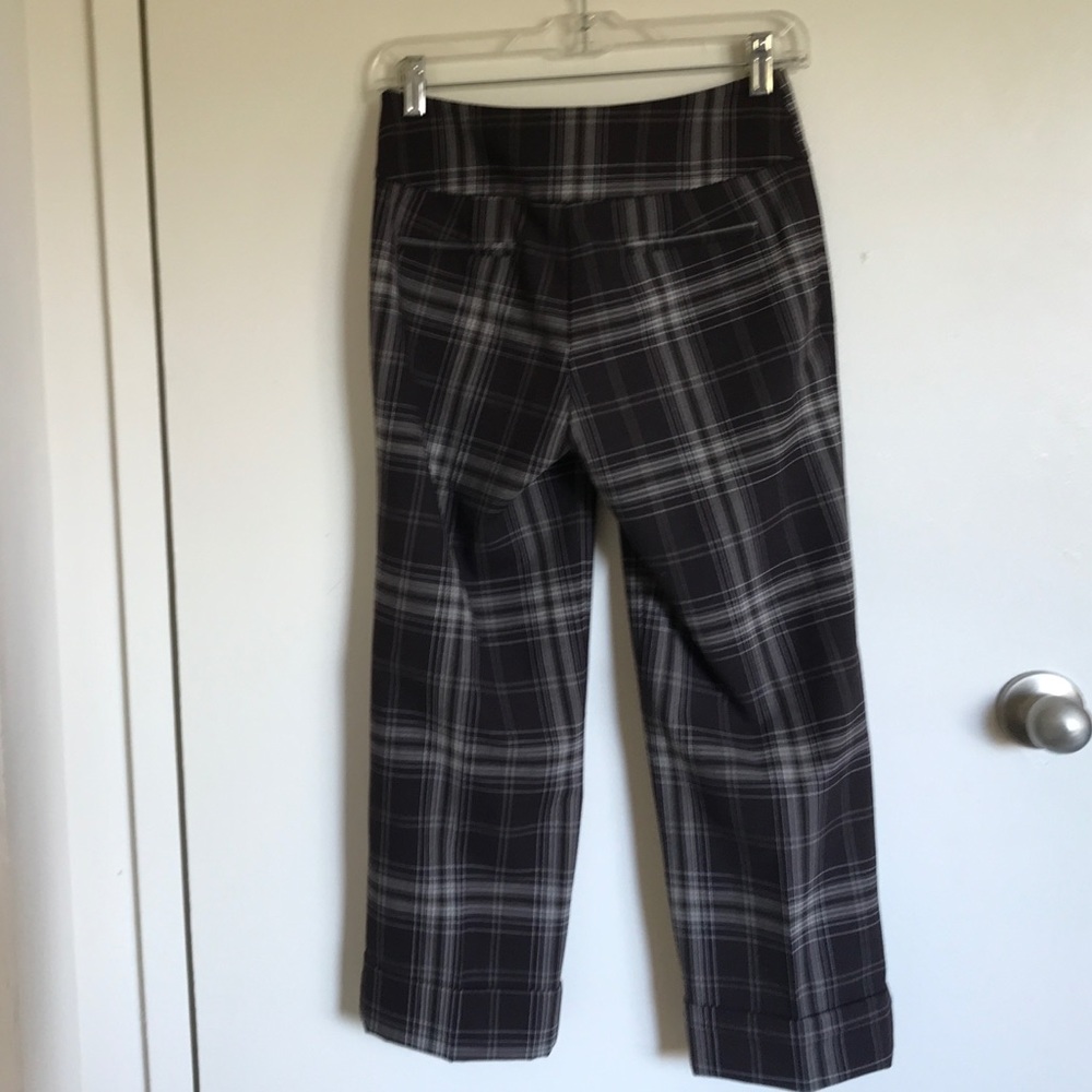 Bebe Plaid Pants Size 0